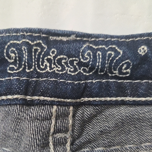 Miss Me Dark Wash Embellished Flare Jeans - Picture 2 of 10